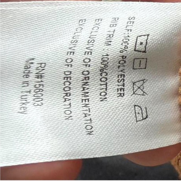 Sold Out Warm Brown Crew Neck Sweater - Picture 3 of 4